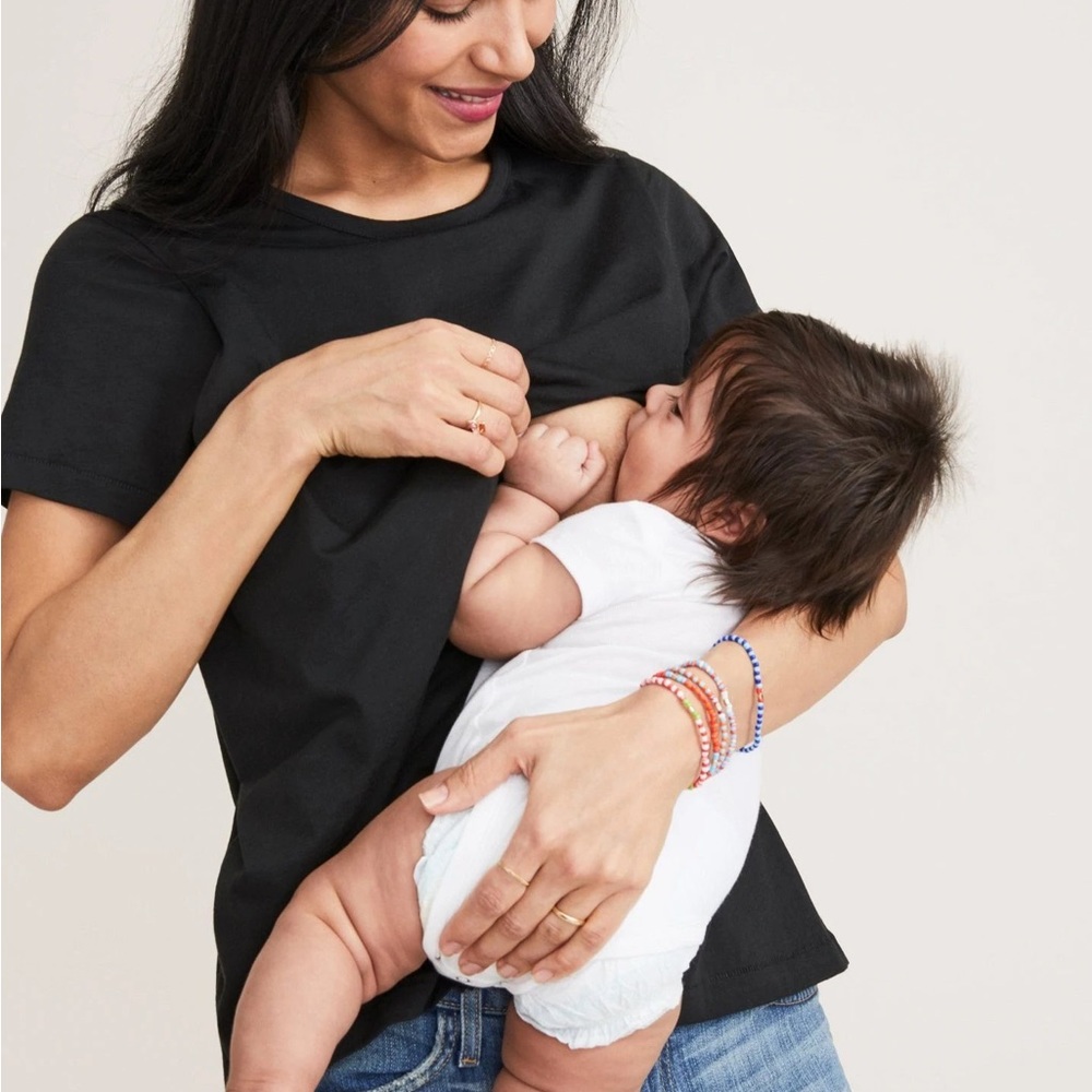 Hatch Nursing T-Shirt Black Size 2